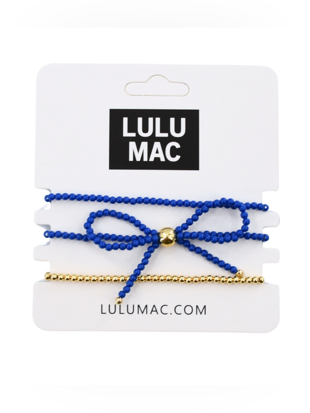 Lulu Mac Set Of 3 Royal Bow Knot  Bracelets